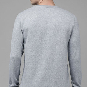 Sudaderas de hombre de alta calidad con logotipo bordado personalizado a la venta Sudadera bordada de gran tamaño con servicios de OEM y ODM - Product Image 4
