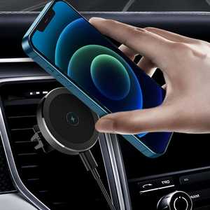 Cargador Magnético Inalámbrico PD para Coche, Flexible, para Laptop y Auriculares, Compatible con Phone 13/12 Pro/12 Mini/12 Pro Max, Carga Rápida de 15W - Product Image 2