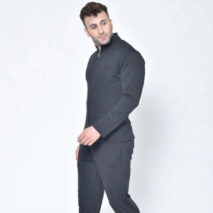 Survêtement zippé pour homme de qualité supérieure - Ensemble deux pièces tendance et fonctionnel - Idéal pour le sport et le quotidien - Vente en gros de survêtements - Product Image 2