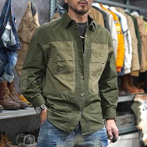 Chaqueta a cuadros de franela con forro de lana de invierno para hombre, Chaqueta de manga larga con capucha y botones, suéteres para hombre, abrigo, Chaqueta estilo motocicleta - Product Image 2
