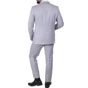 High Quality Custom Business Suit for Men Single-Breasted Waterproof Pant Coat Breathable for Groom <b>Wedding</b>-Made Pakistan - Product Image 2