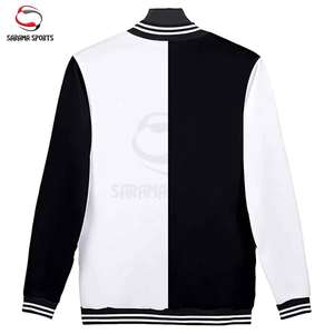 Veste Bomber en Cuir Tricotée Respirante pour Homme, Style Cool Personnalisé, Grande Taille, en Fourrure de Mouton, Veste de Baseball Tendance – Meilleure Vente - Product Image 2