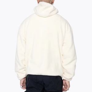 Sudadera con capucha de lana de algodón 100 Heavyeight de 400gsm de gran tamaño para hombre - Product Image 5