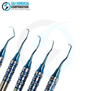 Premium Gracey Curette Set Escaladores dentales de acero inoxidable Instrumentos periodontales CE Certificado Dental Set Instrumento quirúrgico - Product Image 5