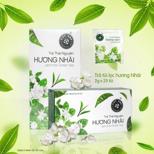 Té de Jazmín Vietnamita Personalizado con Etiqueta Privada, Post-Fermentado, Grado Especial, Bolsitas de Té Saludables - Product Image 1