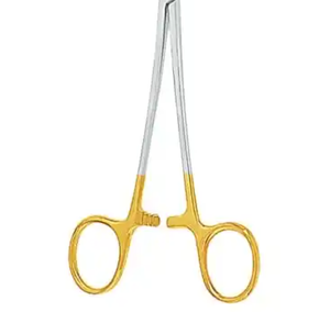 Pinzas quirúrgicas Portaagujas de acero inoxidable para uso dental Fuente de alimentación reutilizable y manual - Product Image 5