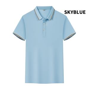 Polo de piqué de algodón de alta calidad para hombres creado para vestimenta informal de negocios identidad del personal corporativo y bordado de logotipo Premium - Product Image 4