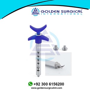 Jeringa Intra-Ligamentaria de Acero Inoxidable, Tipo Pluma, Aspirante, 1.8 ml, Instrumento Quirúrgico Dental, Herramienta Inyectora Dental - Product Image 5