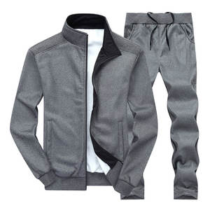 M & F Hombres Conjuntos Moda Otoño Primavera Traje deportivo Sudadera Pantalones de chándal Ropa de hombre Conjuntos de 2 piezas Chándal Delgado sudaderas con capucha - Product Image 1