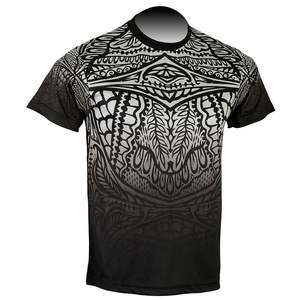 Camisetas Técnicas Sublimadas al por Mayor, Logotipo Personalizado, Transpirables, de Punto, de Poliéster, Holgadas, de Secado Rápido, para Gimnasio, Fitness, Running - Product Image 2