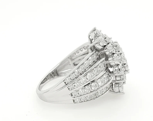 925 Sterling Silver Moissanite Engagement Ring Moissanite <b>Diamond</b> jewellery Gift for her - Product Image 3