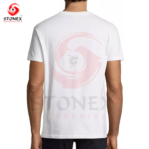 Wholesale Customizable Men's Vintage T-<b>Shirt</b> 100% Cotton Solid Color Digital Loose Style Knitted O-Neck Casual - Product Image 2