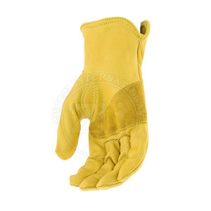 Haute qualité Durable PU cuir véritable vêtements de sécurité coupe-vent unisexe conducteur gants écran tactile caractéristique Style uni pour l'hiver - Product Image 5