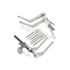 High Quality <b>Professional</b> Manual Ophthalmology Scoops Loops Spatulas & <b>Markers</b> Premium Instruments Set of 5 - Product Image 3