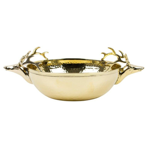 Plat de service en laiton au design moderne, forme ovale, pour la maison, les mariages, les hôtels, la vaisselle de table, les fruits et les collations - Product Image 5