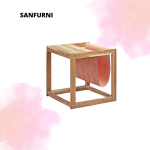 Venta caliente Mesa auxiliar de madera Sala de estar Mesa auxiliar moderna simple Producto de alta calidad Hecho en Indonesia - Product Image 3