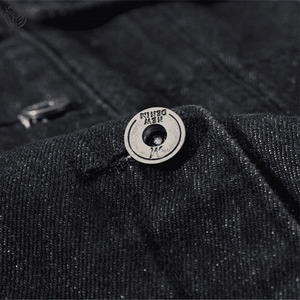 Gilet en jean respirant pour homme, style motard, en coton, vente en gros OEM, vêtement d'extérieur d'hiver, mode streetwear, haute qualité, personnalisable - Product Image 3