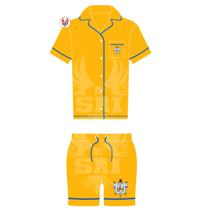 Nueva llegada de seda de dos piezas Sigma Gamma Rho Shorts Set pijamas para mujeres ropa de dormir sedosa mujeres Loungewear para el hogar Oficina - Product Image 1