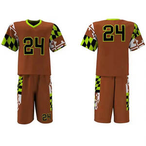 Conjunto de Jersey y Pantalones Cortos de Lacrosse de Malla Ligera con Diseño Único Más Vendido, Uniforme de Lacrosse Cómodo - Product Image 3