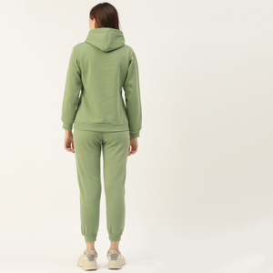 Survêtements imprimés pour femmes les plus vendus en 2025 – Ensemble deux pièces tendance à capuche pour le jogging en extérieur, 100 % coton léger - Product Image 4