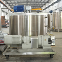 Réservoir de chauffage, de mélange, de fusion et de stockage de chocolat et de liqueur en acier inoxydable automatique GUSU Factory, 60L-5000L, 220V