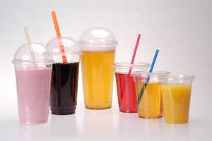 Gobelet à boisson en plastique PET PLA transparent imprimé sur mesure, forme ronde en U, jetable, pour thé à bulles ou café, avec couvercle bombé ou plat - Product Image 3