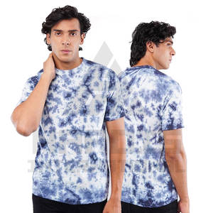 Fashion <b>Men's</b> Lightweight O-Neck <b>Tie</b> <b>Dye</b> <b>T</b>-<b>Shirt</b> Custom Dyed Streetwear Eco-Friendly <b>Tie</b> <b>Dye</b> <b>Shirt</b> for <b>Men</b> - Product Image 3