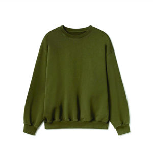 Best Selling <b>Men's</b> Sweatshirts Custom Size Crew Neck Plain Regular Fit with Embroidered Technique Made in Pakistan for Winter - Product Image 2