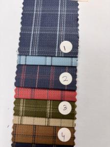 Alta calidad Spencer 58 tejido estampado patrón tejido hilado teñido Dobby Check para prendas camisas para niños exportación internacional - Product Image 2