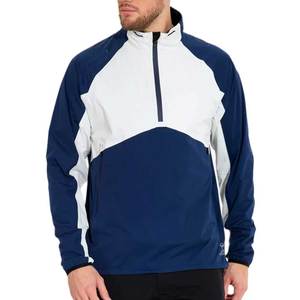 Veste de golf d'hiver pour hommes en gros, coupe-vent, imperméable, légère, respirante, confortable, matelassée, à capuche, avec logo personnalisé - Product Image 1