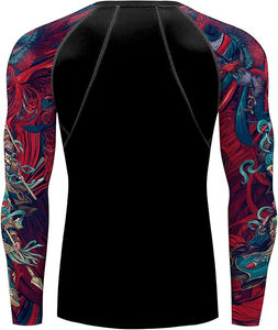 Nueva Camiseta de Protección Solar para Hombre al por Mayor, de Alta Calidad, Manga Larga, Transpirable, con Logotipo Frontal - Product Image 5