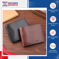 Komitmen Kualitas 100% Dompet Pria Fashion PVC Tahan Air Poliester Ukuran Pendek Terbuka Pesanan Ekspor Grosir Terpercaya Indian Nexgen