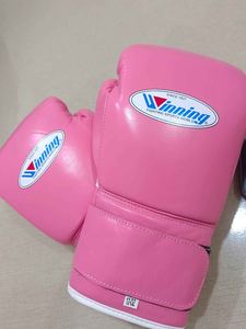 Gants de boxe professionnels en cuir haute performance - Fermeture à lacets Respirant Imperméable Séchage rapide Personnalisable Adulte - Product Image 2