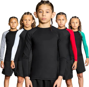 Rashguards personnalisés pour BJJ et MMA - Impression par sublimation durable, respirant, antibactérien, séchage rapide pour l'entraînement en salle de sport - Product Image 3