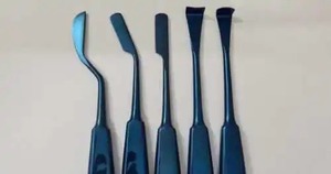 Tastan Cakir Micro-scie nasale Instruments de rhinoplastie Poignée d'élévateur en acier inoxydable Ensemble de 5 pièces |   Instruments de chirurgie plastique. - Product Image 6