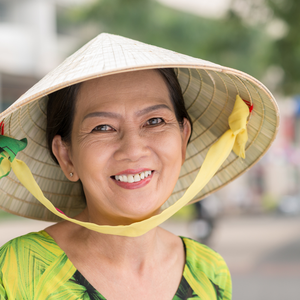 Chapeau conique en herbe, artisanat de haute qualité du Vietnam - Product Image 5