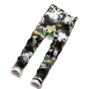 Jeans moulants Pantone pour hommes fabriqués en gros sur mesure en usine en Chine pantalons pour hommes populaires en coton léger uni de RUE - Product Image 2