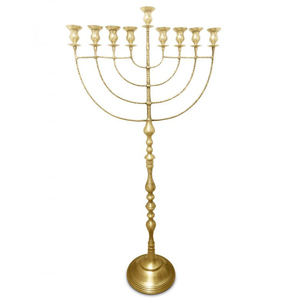 Bonne qualité fait à la main Menorah moderne bougeoir élégant décor à la maison parfait bougeoir pour Noël et occasions festives - Product Image 5