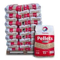Pellets de biomasa de alta calidad, pellets de madera de haya en bolsas de 15kg, biocombustibles de pellets de madera 00% para sistema de calefacción