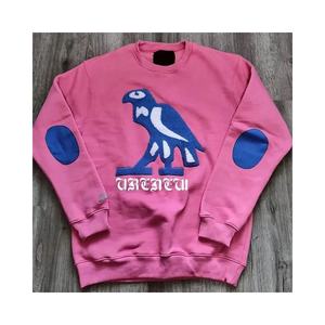 Sudadera Masculina con Cuello Redondo, Diseño Moderno, Fabricación Personalizada OEM, Sudadera Lisa de Algodón y Poliéster para Hombre con Mangas Largas - Product Image 1