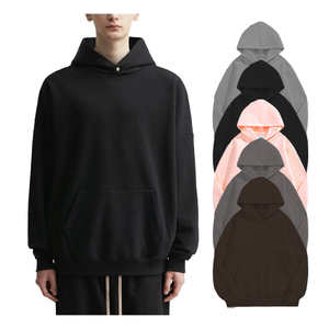 Sweat à capuche athlétique imprimé personnalisé pour l'entraînement en salle de sport Sweat-shirt en coton respirant Vêtements de sport confortables brodés teints en plaine - Product Image 1