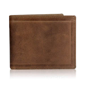 Meilleure vente Prix d'usine Vente en gros Portefeuille en cuir PU pour hommes Nouveau portefeuille en cuir sur mesure au design unique - Product Image 6