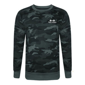 Sweat-shirt unisexe en molleton de coton pour hommes et femmes, pull à col rond décontracté pour l'hiver, pull sans capuche avec impression de logo personnalisé - Product Image 3