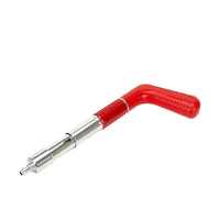 Pistolet à clous pneumatique industriel silencieux, mini, portatif, pour clous en bobine, lame en acier inoxydable, outil de fixation pour béton/mur