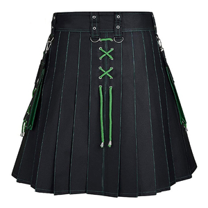 Kilts escoceses de bolsillo de nueva moda para Falda corta de hombre Kilt Práctico tradicional falda de hombre Kilt - Product Image 4