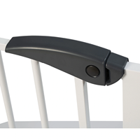 2024 modèle bébé clôture de sécurité porte de jardin porte de coffre-fort animaux de compagnie chiens porte de sécurité escalier porte 75 85 cm OEM dinde ensemble