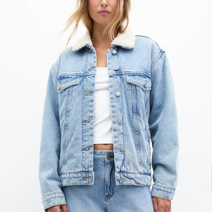 แจ็กเก็ตผ้าเดนิมสำหรับผู้หญิงเสื้อผ้าลำลองระบายอากาศได้ดีสไตล์อินเทรนด์สำหรับฤดูหนาว - Product Image 1