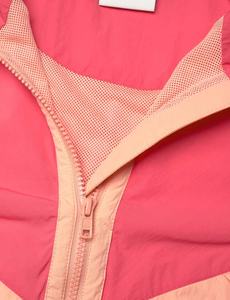 Chaqueta cortavientos recortada de ropa deportiva para mujer de alta calidad, nuevo diseño, lluvia de primavera, venta al por mayor, abrigo de nailon personalizado teñido liso - Product Image 3