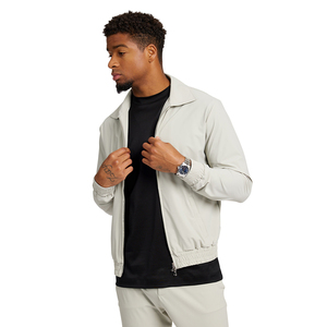 Ensemble de vêtements de sport pour hommes, personnalisé, pour l'extérieur, course à pied, jogging, entraînement en salle de sport, haut de fitness avec poches zippées, avec survêtement - Product Image 4