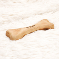 Jouets à mâcher pour chien ArtisRaw modernes, écologiques, antibactériens, imperméables, en bois, saveur d'antlers, toutes saisons, faits à la main, solides